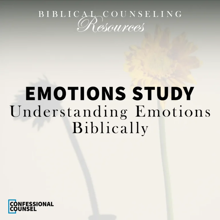 Understanding God's and man's emotional capacities.